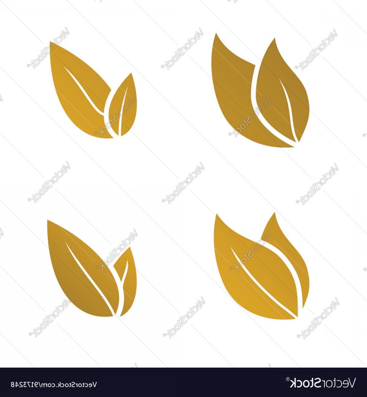 1200x1296 Gold Leaf Icon Set Vector Soidergi