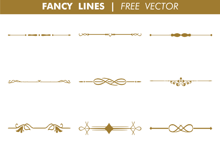 700x490 Decorative Fancy Lines Vector