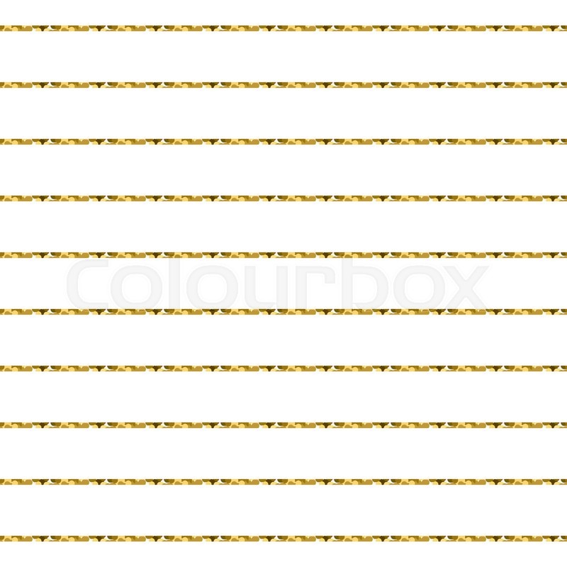 800x800 Gold Foil Glitter Line Stripes White Stock Vector Colourbox