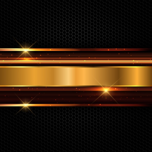 625x626 Background With Brilliant Golden Lines Vector Free Download