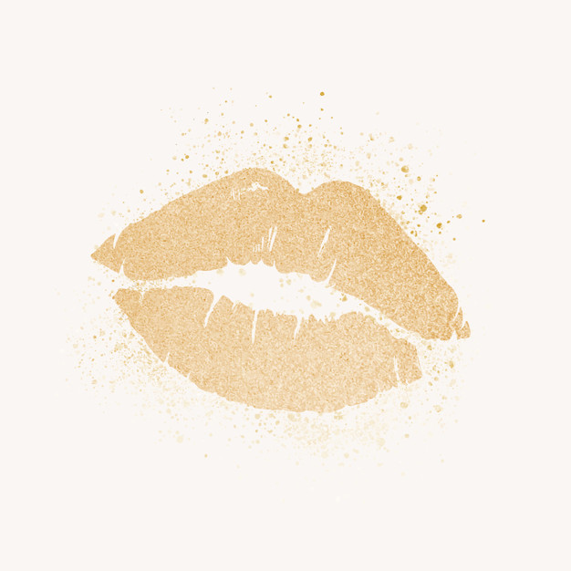 626x626 Gold Lips Vectors, Photos And Free Download