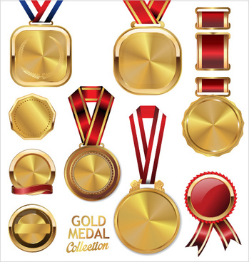 349x368 Free Vector Gold Medal Free Vector Download