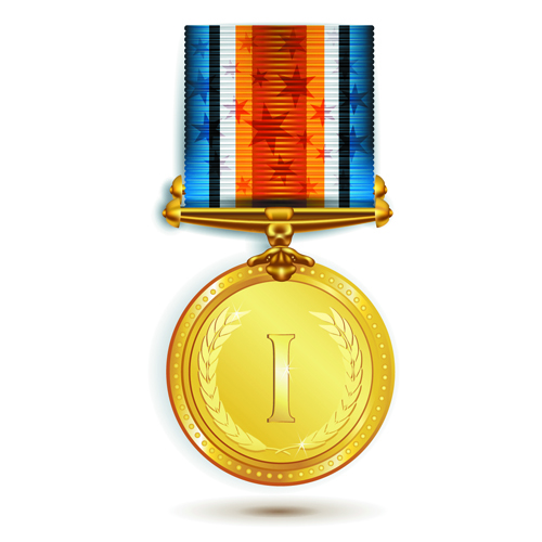 500x500 Different Award Medal Vector Set Free Download