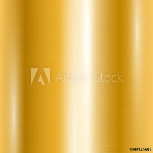 500x500 Bright Gold Metallic Gradient With Highlights Vector Illustration