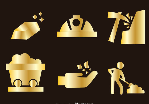 632x443 Gold Mine Icons Free Vector Download Cannypic