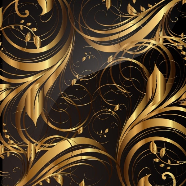 600x600 Gold Pattern Patterns Vector Free Vector In Encapsulated
