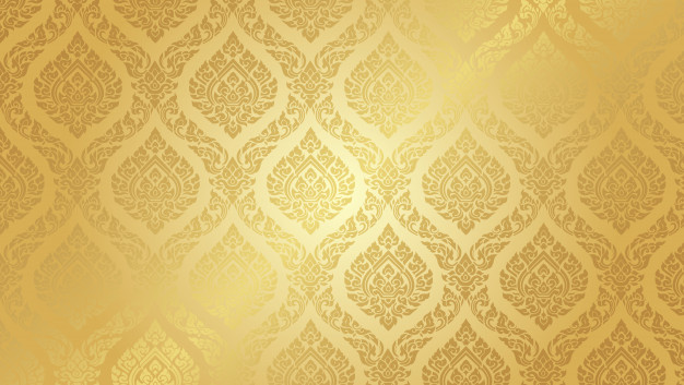 626x353 Thai Pattern Supreme Gold Background Vector Premium Download