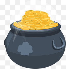 Pot Of Coins Grass, Pot Clipart, Grass Clipart, Coins Grass Png 260x274 Pot Of Coins Grass, Pot Clipart, Grass Clipart, Coins Grass Png