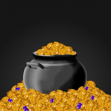 Pot Of Gold Png Images Vector And Free Download 360x360 Pot Of Gold Png Images Vector And Free Download