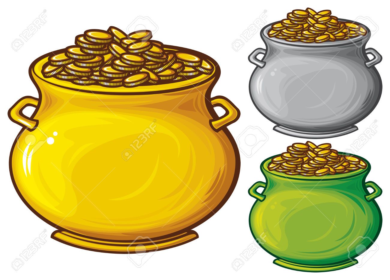 Stock Vector Aladdin Resources Gold Coins, Pot Of Gold, Gold 1300x936 Stock Vector Aladdin Resources Gold Coins, Pot Of Gold, Gold