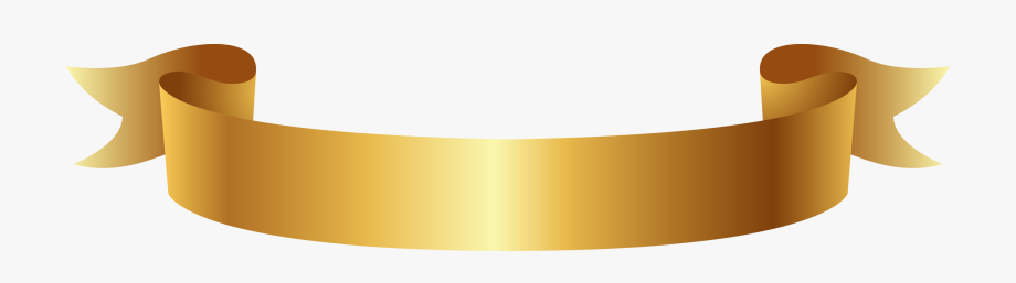 Gold Ribbon Banner Vector at Vectorified.com | Collection of Gold ...