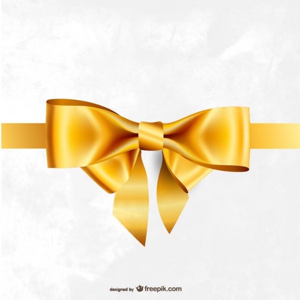 600x600 Golden Ribbon Vector Free Vectors Free Vectors Ui Download