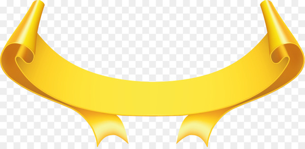 600x293 Ribbon Euclidean Vector Gold