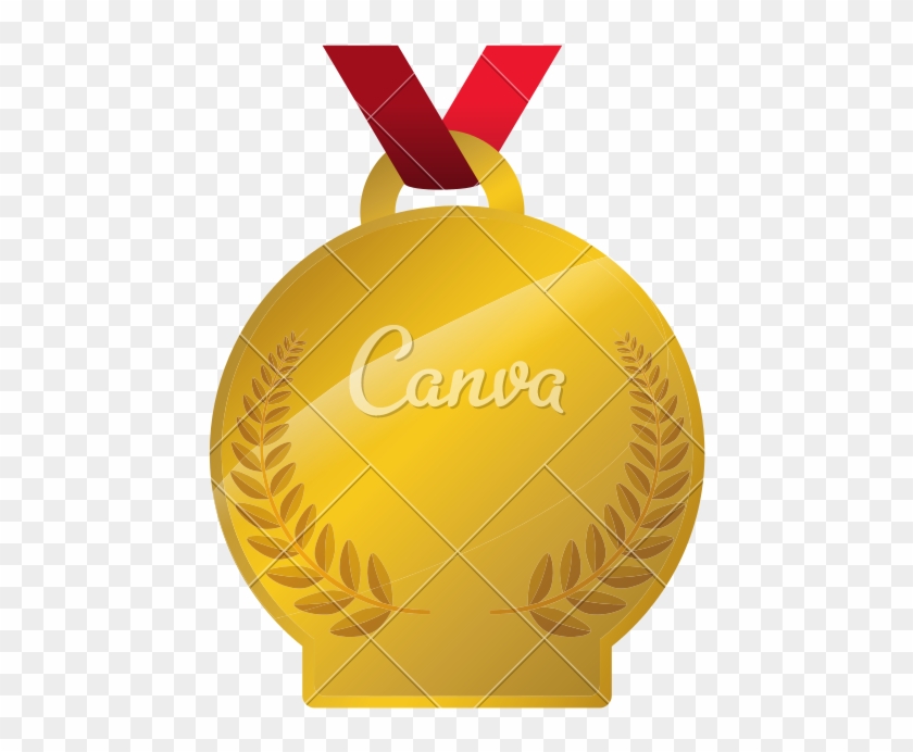 Gold Award Medal With Ribbon Vector Icon Illustration 840x692 Gold Award Medal With Ribbon Vector Icon Illustration