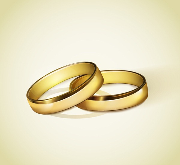 Gold Ring Vector