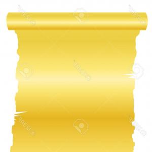 300x300 Collection Of Gold Ribbons Or Scrolls Vector Clipart Catchsplace