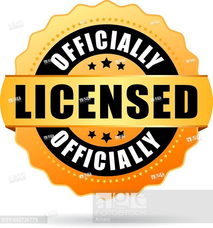 Official licensed product