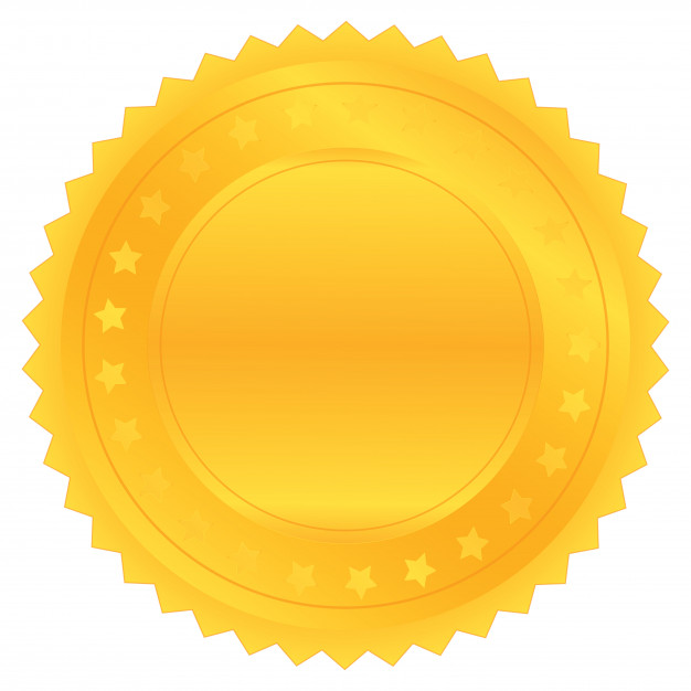 626x626 Vector Gold Seal Vector Premium Download