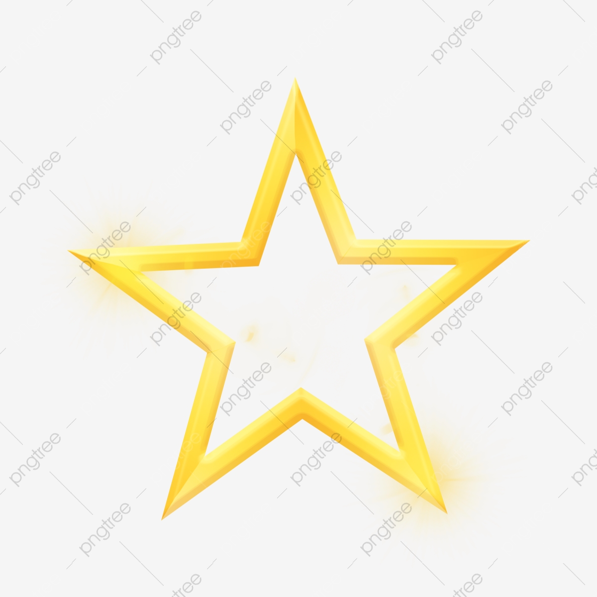 1200x1200 Gold Star Banner, Gold Vector, Star Vector, Banner Vector Png