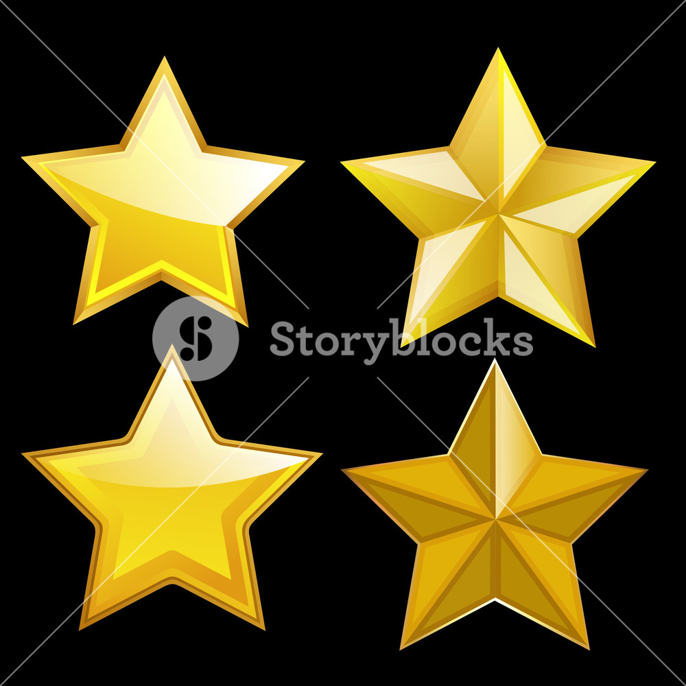 Gold Star Vector at Vectorified.com | Collection of Gold Star Vector