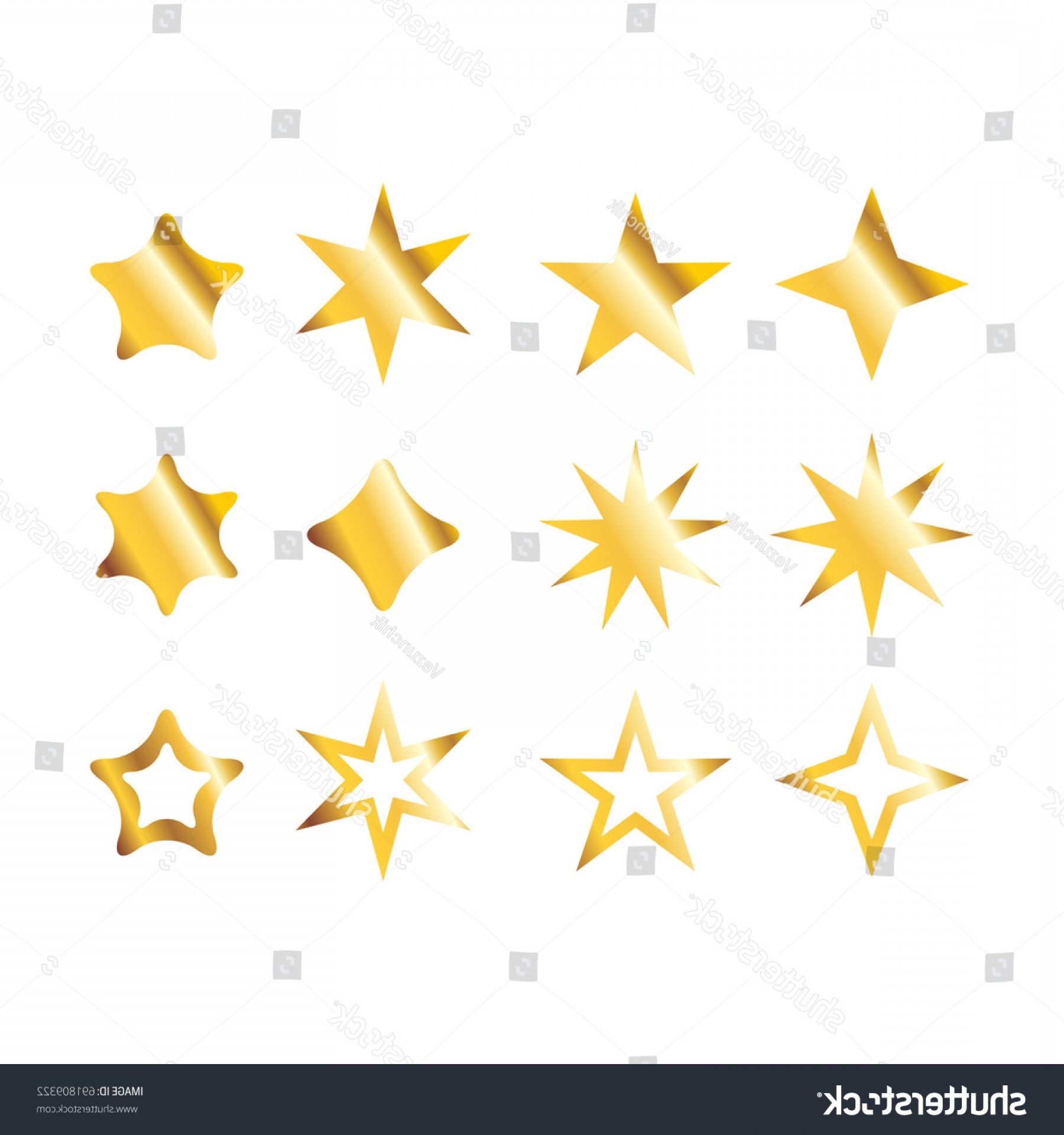 Gold Star Vector at Vectorified.com | Collection of Gold Star Vector