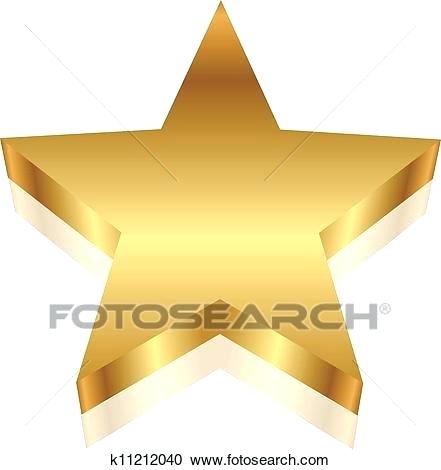 441x470 Clipart Gold Star