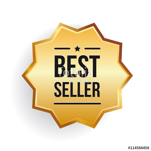 500x500 Best Seller Gold Star Vector Stock Image And Royalty Free Vector