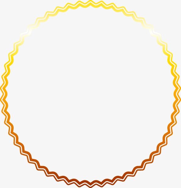 595x616 Gold Border, Gold Vector, Star Vector, Border Vector Png
