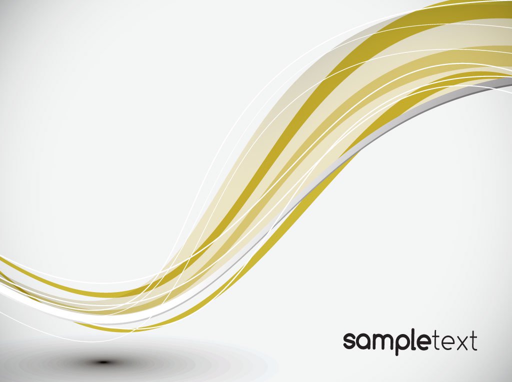 1024x765 Golden Swoosh Background Vector Art Graphics