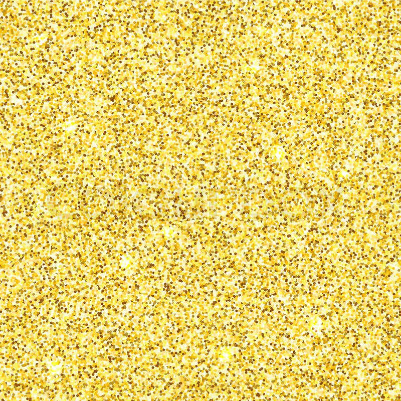 800x800 Bright Gold Glitter Texture Vector Stock Vector Colourbox