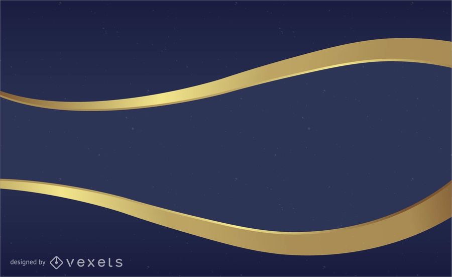 900x551 Blue And Gold Vector Background