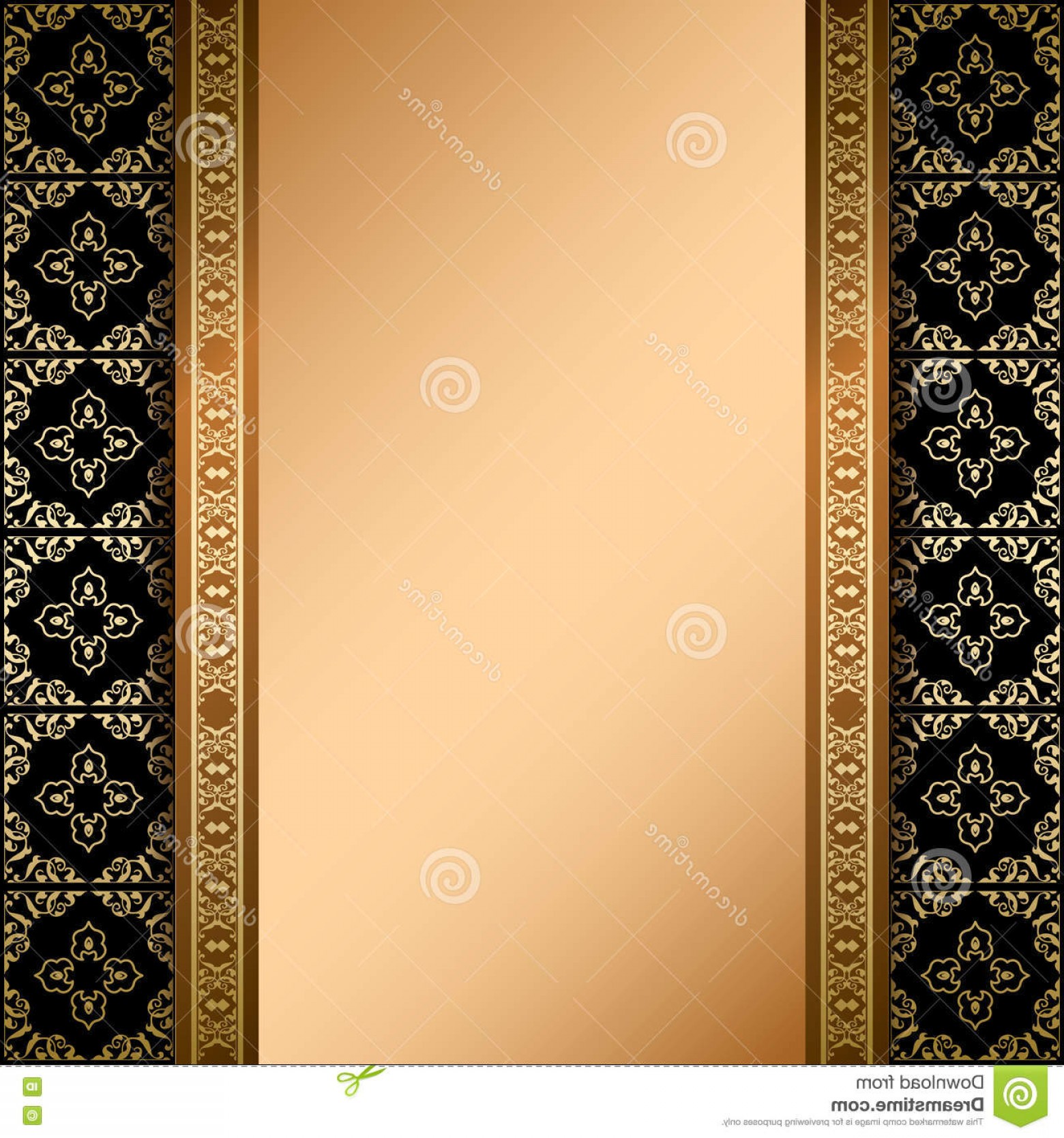 1560x1668 Stock Photo Black Gold Ornament Background Gradient Vector Image