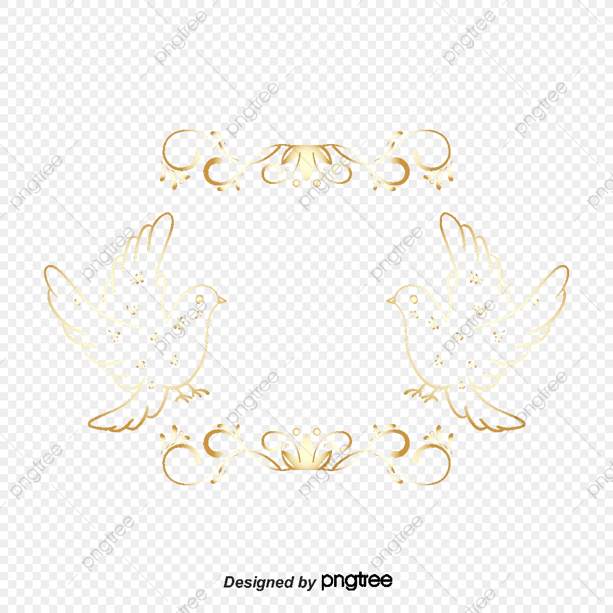 Gold Dove Lace Vector, Gold Vector, Dove Vector, Lace Vector Png 1200x1200 Gold Dove Lace Vector, Gold Vector, Dove Vector, Lace Vector Png