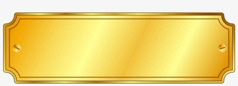 Gold Vector Name Plate 820x296 Gold Vector Name Plate