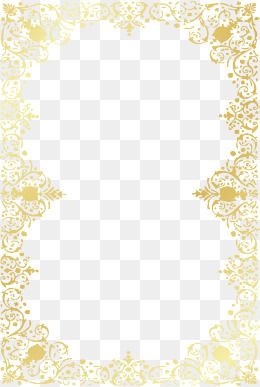 260x387 Metal Gold Frame, Metal Bezel, Line Texture, Technical Png