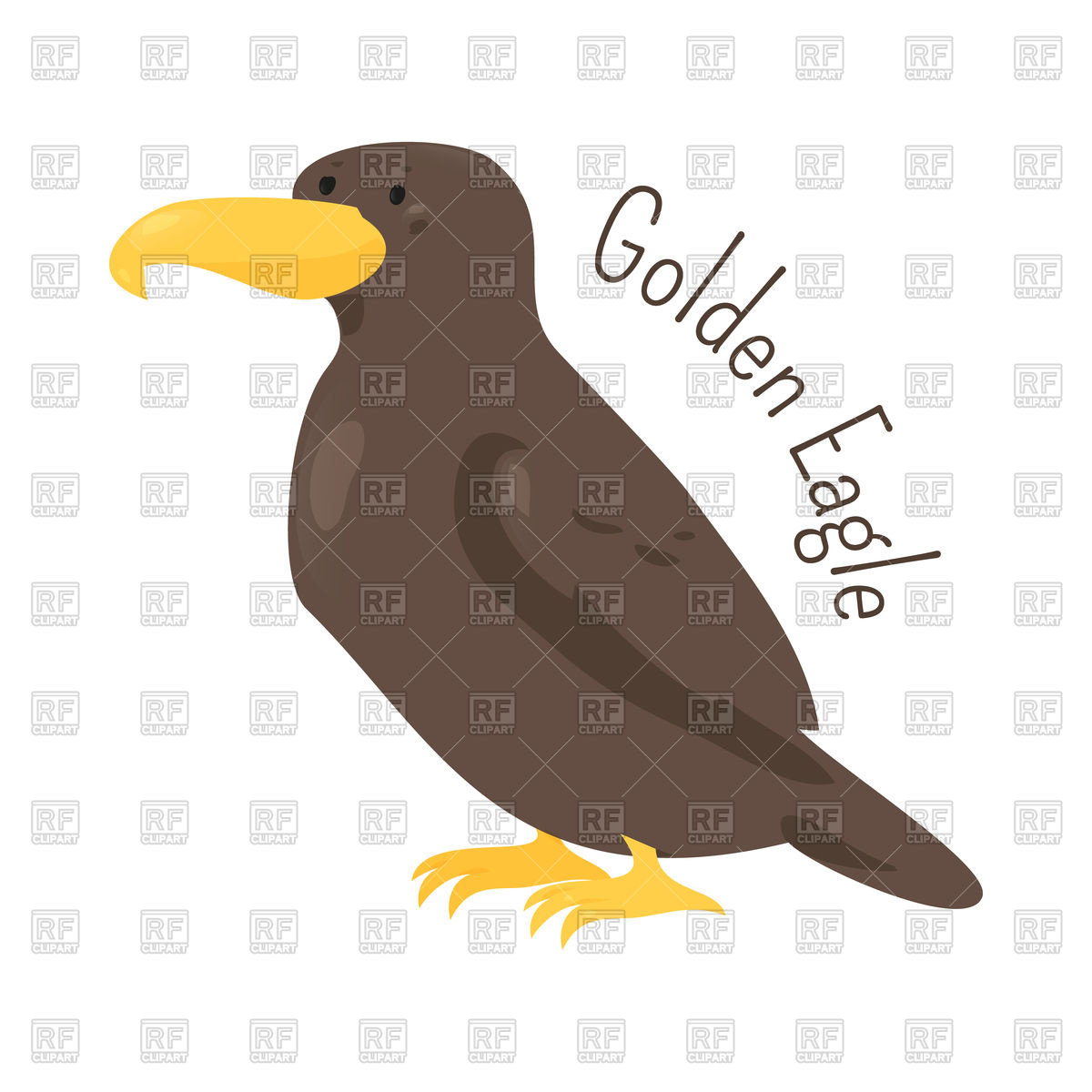 1200x1200 Golden Eagle Vector Image Of Plants And Animals Kannaa