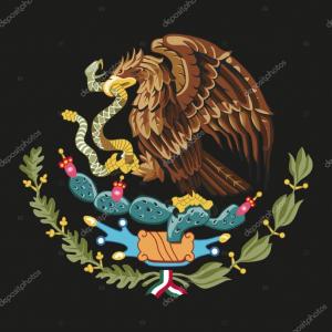 300x300 Stock Illustration Mexico National Emblem Golden Eagle Hoodamathrun