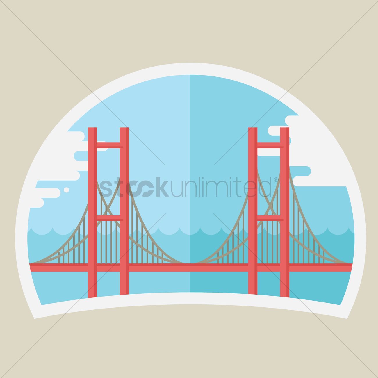 Free Golden Gate Bridge Vector Image 1300x1300 Free Golden Gate Bridge Vector Image