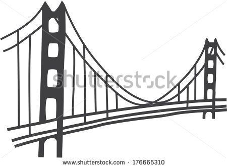 Golden Gate Bridge Vector 450x333 Golden Gate Bridge Vector