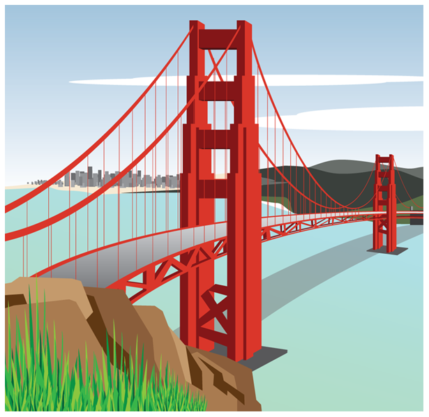 Golden Gate Bridge Clipart Look At Clip Art Images 615x598 Golden Gate Bridge Clipart Look At Clip Art Images
