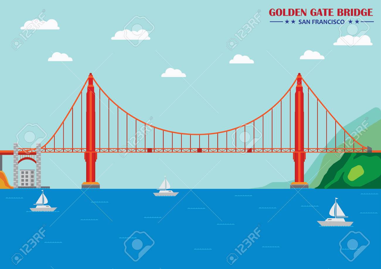 1300x919 Golden Gate Bridge Clipart Desktop Backgrounds
