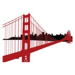 250x250 Golden Gate Bridge Vector Clip Art Polyvore