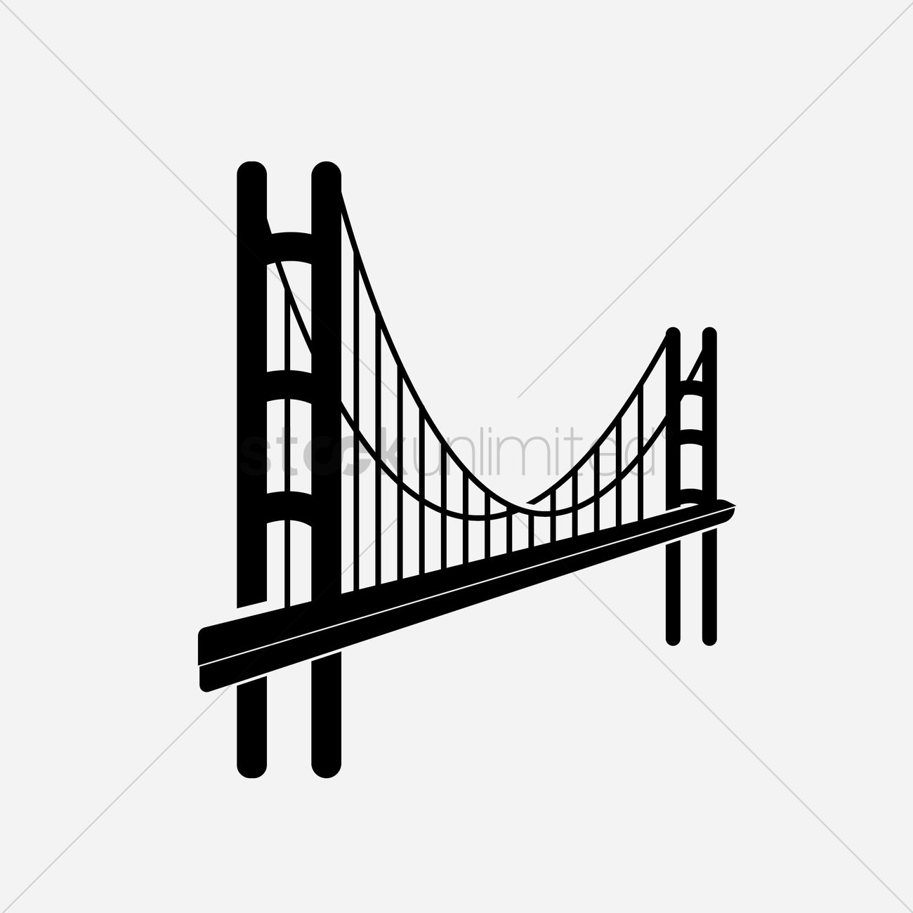 Golden Gate Bridge Vector Image 1300x1300 Golden Gate Bridge Vector Image