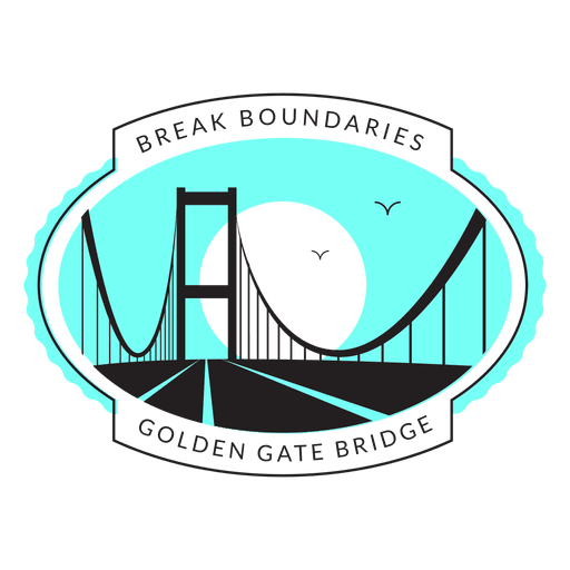 Golden Gate Bridge Logo 512x512 Golden Gate Bridge Logo
