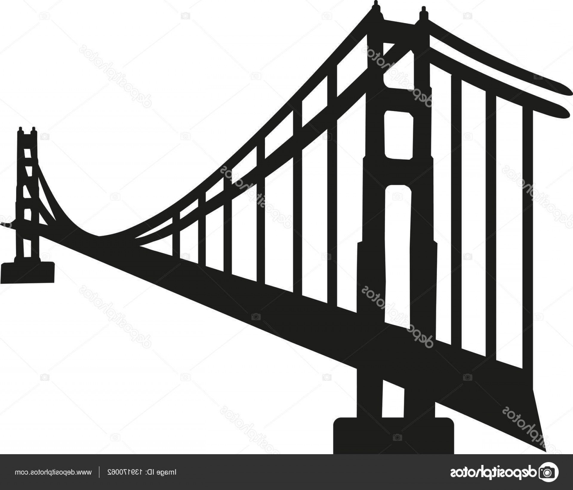 Stock Illustration Silhouette Of Golden Gate Bridge Soidergi 1920x1641 Stock Illustration Silhouette Of Golden Gate Bridge Soidergi