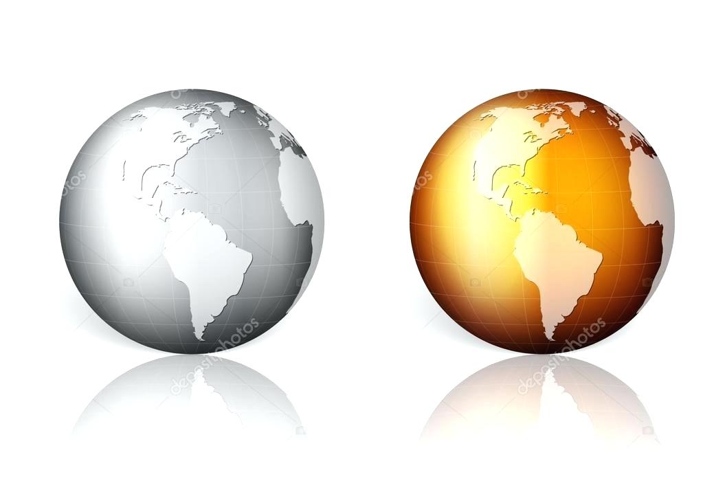 1023x716 Gold World Globe Vector Painted Golden Globe Globe Vector Vector