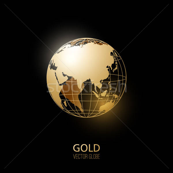 600x600 Golden Globe Vector Illustration Maryna Stryzhak