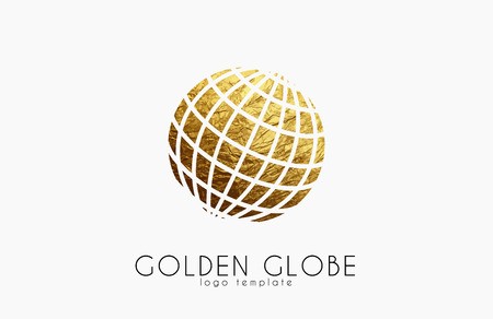 450x292 Globe Sign Golden Globe Logo Creative Logo Royalty Free Vector