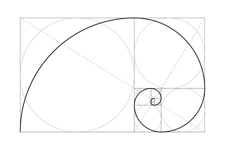 Golden Ratio Circles Vector at Vectorified.com | Collection of Golden ...