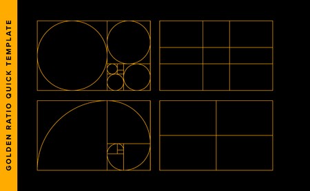 450x278 Golden Ratio Vector Design Template Fibonacci Golden Ratio
